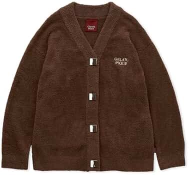 Amazon | 【Valentine】ベビモコチョコレートボタンカーディガン