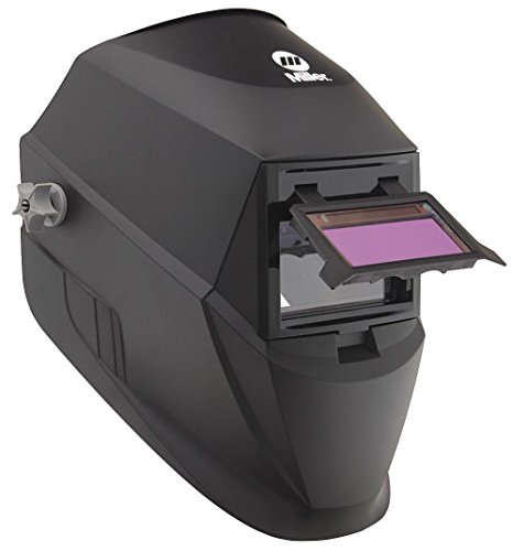 Image of Miller Electric Classic Series, Auto-Darkening Welding Helmet, 10 Lens Shade, 3.74" x 1.38" Viewing AreaBlack