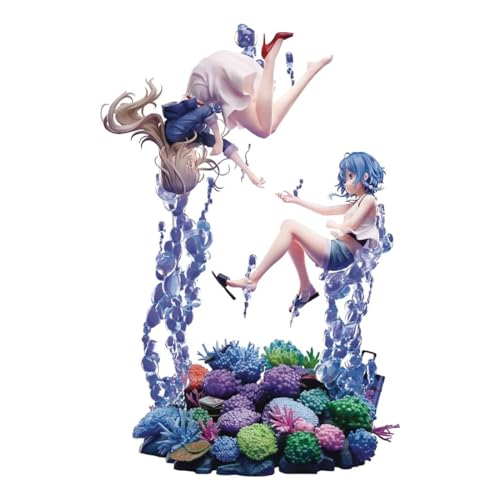FuRyu The Aquatope on Sand: Kukuru and Fuka 1:7 Scale PVC Figure Set, Multicolor
