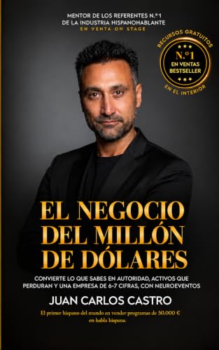 El negocio del millón de dólares: Convierte lo que sabes en autoridad, activos que perduran y una empresa de 6-7 cifras, con Neuroeventos