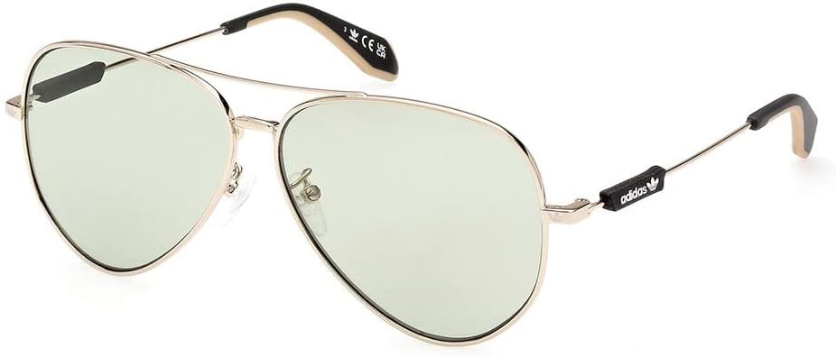 Sunglasses Adidas Originals OR 0085 28N Shiny Rose Gold/Green