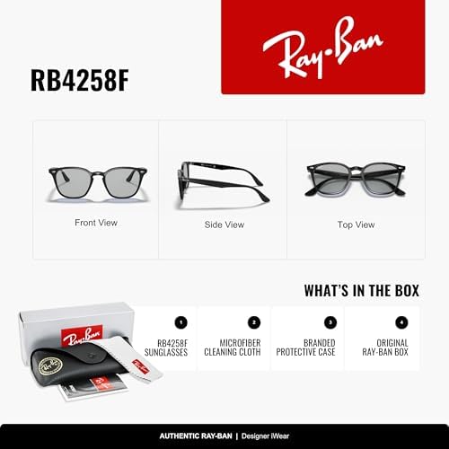 Amazon.co.jp: Ray-Ban (レイバン) Sunglasses 0RB4258F Unisex Adult