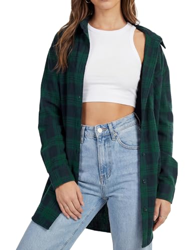 LYANER Women's Flannel Shirt