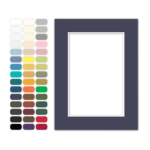 Poster Master Navy Blue Matboard – 4-Ply Acid-Free Picture Mat