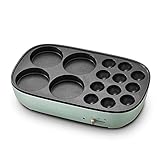 RESISTENTE Y DURADERO: el aluminio grueso con cuerpo hace que esta sartén eléctrica sea lo suficientemente resistente y duradera como para durar todo el tiempo que desee usarla. Su cuerpo exterior es resistente al calor y no se rompe fácilmente, mientras que el aluminio es lo suficientemente duro como para no doblarse con el uso normal.