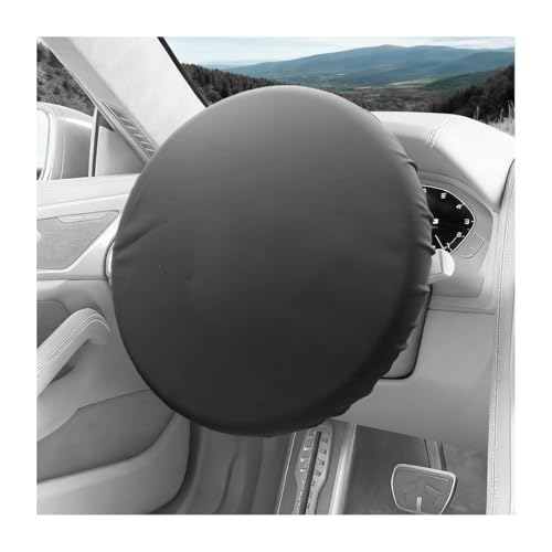 Ywdiml Car Steering Wheel Sun Shade Cover, Heat-Resist Vehicle Steering Wheel Sunblock Protector, Sun-Proof Automotive Interior Sun Heat Shield, Universal for Truck SUV Sedan