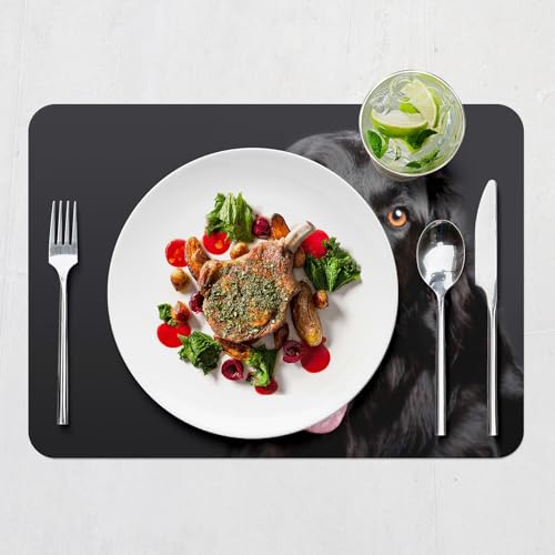 Set de table liège Labrador Noir : napperons de qualité supérieure et durables - 7