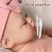 BABESIDE Reborn Baby Dolls Silicone Full Body - 16 Inch Sleeping Realistic Baby Girl Doll with Hand-Rooted Lashes, Soft Touch, Real Pacifier & Gift Box for Kids Age 3+