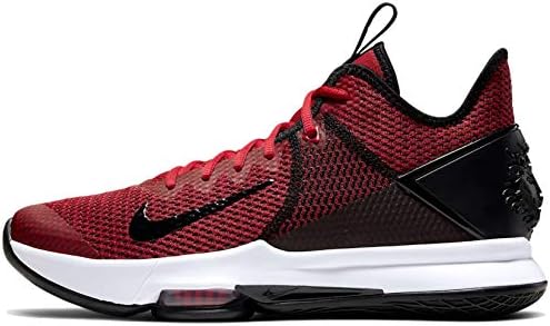 Nike LeBron Witness IVs Size 10.5   Red Black and White Nike Shoes Lebron Witness IV 4 Mens 10.5 Black Red White  main image 3