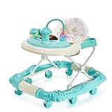 Btybess Bébé Enfant Trotteur multi-fonction anti-capotage Boys pousser et les filles Anti-o-jambes deviennent Chevaux à bascule for Sit Jouer Walker Avec Toy Plateau apprentissage Walker for enfants e