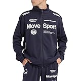 [ムーブスポーツ] ジャージ・クロス デサント SUNSCREEN TAIKYU スタンドジャケット クーリング機能 ストレッチ 色褪せしにくい ジャージ メンズ NV01(ST5SJG12M)