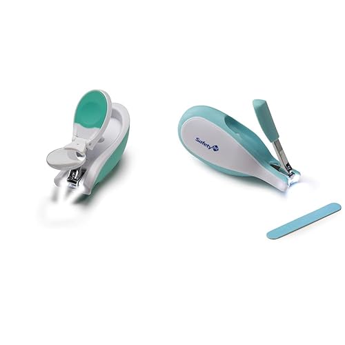Safety 1st Cortaúñas Light Zoom, talla única y cortaúñas para bebé dormido (los colores pueden variar)