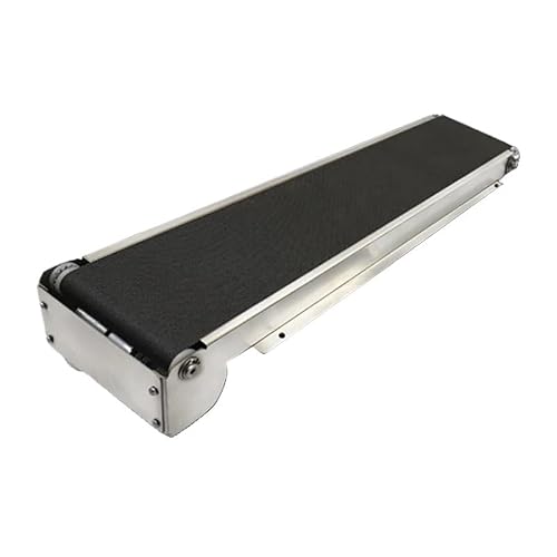 GTHTUHFD Conveyor 460Mm Small Belt Conveyor Stainless Steel Structure Belt Vending Machine Cargo Channel Mini Conveyor 24V Original