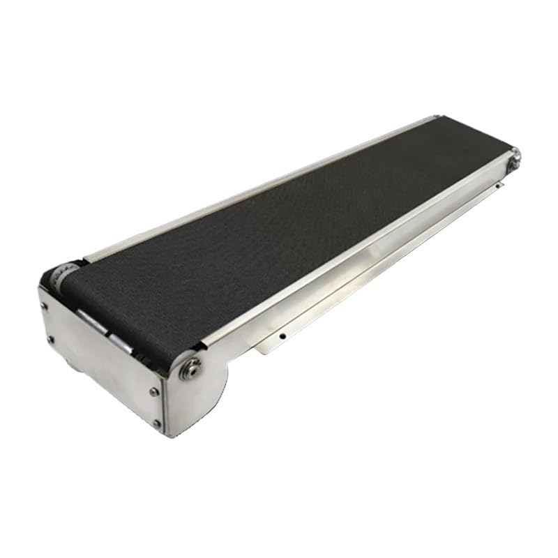 Convoyeur À Bande De 460 Mm, Petit Convoyeur À Bande en Acier Inoxydable, pour Distributeur Automatique, Mini-Convoyeur 24 V d'origine
