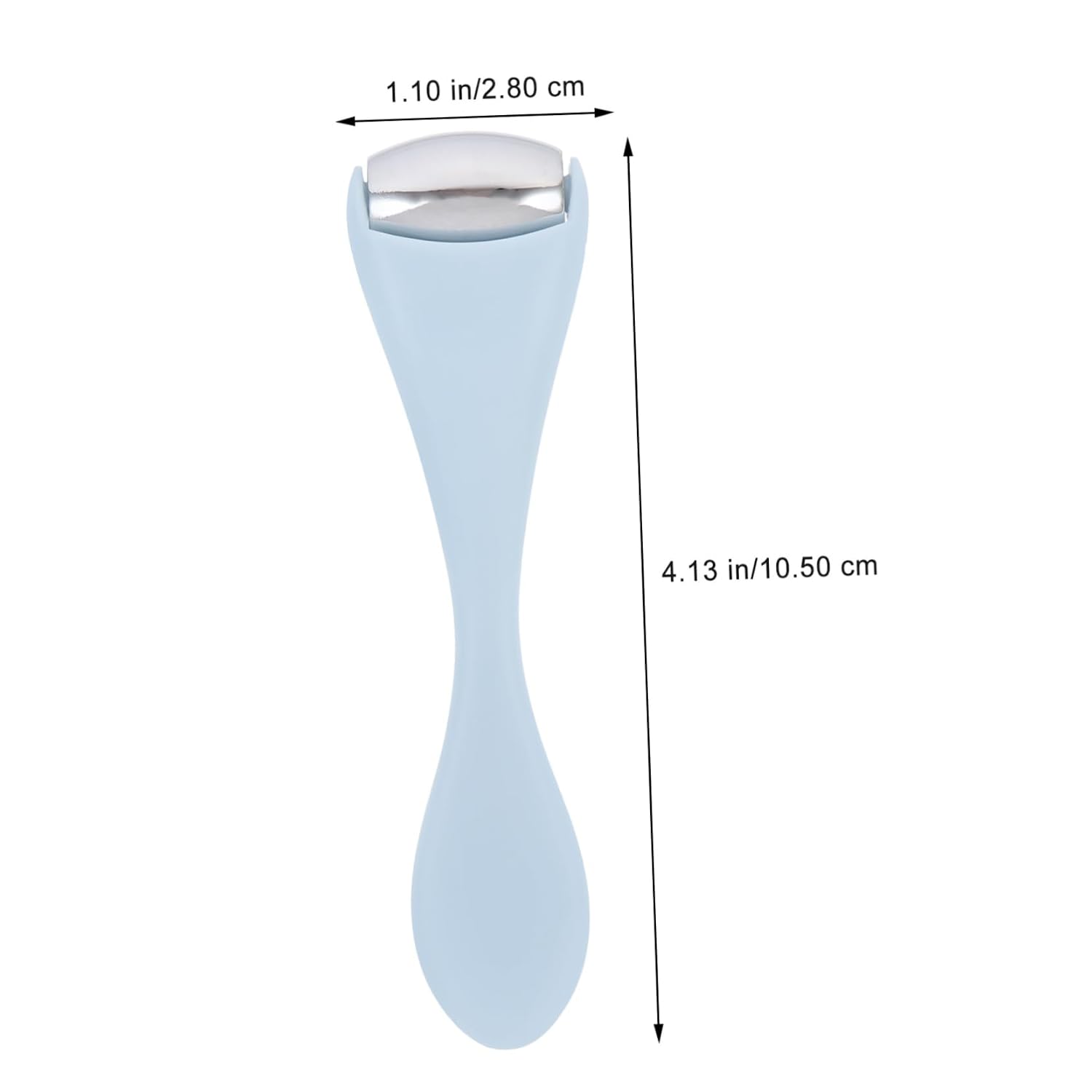 Practical Eye Cream Applicator Mini Eye Massage Roller Spoon for Puffiness and Wrinkles Portable Face Care Tool Light Blue