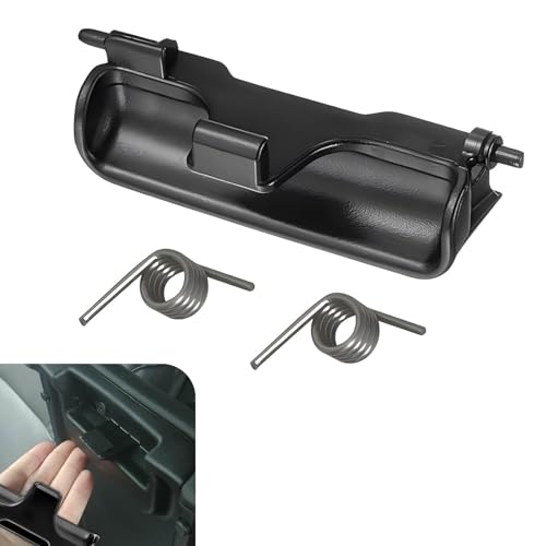 DACIRTY Center Armrest Box Cover Snap, Engineered Plastic Armrest Cover Locking Pin with Spring, OEM #83417-TX4-A01 83417TX4A01 Conversion Kit, Compatible with Honda 2013-2018 (Black)