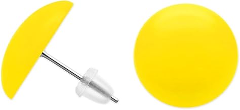 Soul-Cats Round Stud Earrings Diameter Approx: 16mm