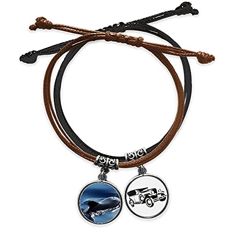 Bracelet corde mer style minibus pour road trip et nature