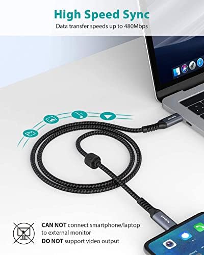 Nimaso Kabel USB C na USB C [3-pak/0,3 m + 1 m + 2 m], kabel do ładowania USB typu C PD 60 W 20 V/3 A do Galaxy S21 Ultra S20 S10 S9,Note 10, Huawei P30 P20,Google Pixel 3a XL, iPad Pro 2021/2020202020/20/2018, MacBook Pro