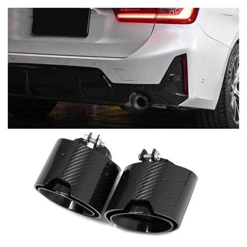 Embout pot d'échappement de remplacement en carbone pour BMW 320i 330i
