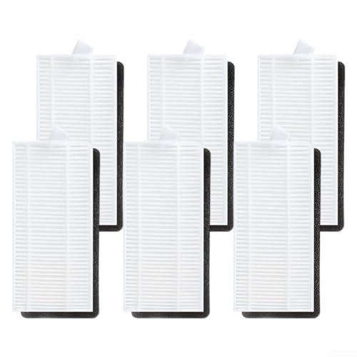 Lot de 6 filtres à air de rechange lavables pour IKOHS pour Netbot LS23 conçus pour IKOHS pour aspirateur Netbot S14 S15