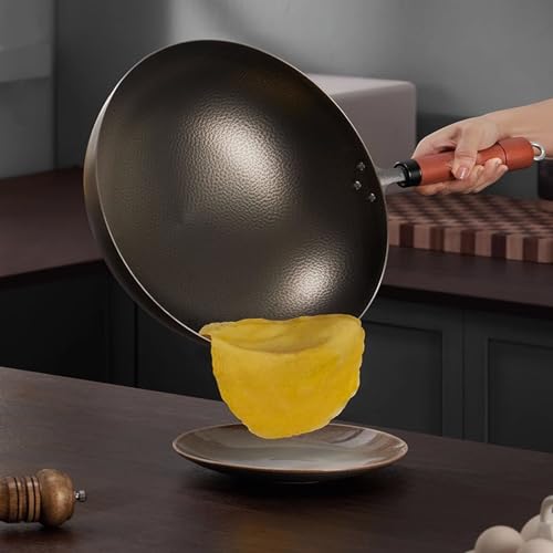 Wok ultraligero de titanio con revestimiento antiadherente y tapa miniatura 4