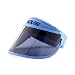 SOVIS Kids Sized 4.25" Long SKY BLUE - Over 99% UVB and UVA2 / 97.2% UVA1 Protection Sun Cap Solar Visor Hat Worldwide Patented。