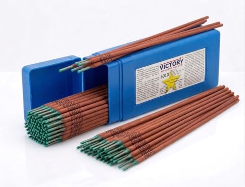 Victory Welding Alloys 6010 Welding Rod 3/32' E6010 3/32' 5 Pound Box