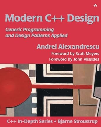 Amazon.com: Modern C++ Design: Generic Programming and Design Patterns ...