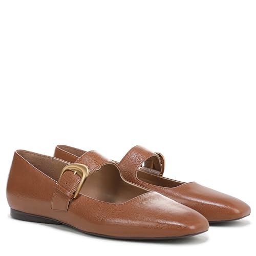Naturalizer Women's Cosmic Mary Jane Flat English Tea Brown Leather 6.5 M by Naturalizer - Image 7