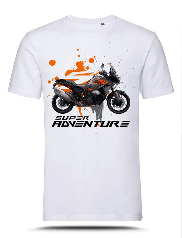 T-shirt 1290 Super Adventure S pour motard passionné style look motard