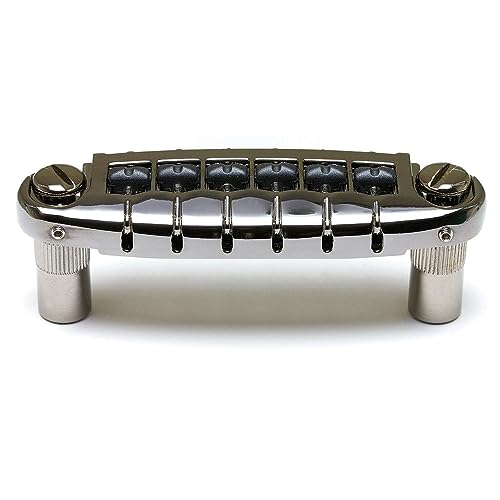 Graph Tech ResoMax NW2 PS-8593-BN Wraparound Magnetic Bridge Loaded With ResoMax Saddles �u���b�N�j�b�P��