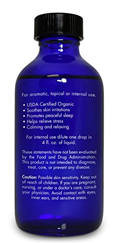 Zongle Usda Certified Organic Lavender Essential Oil, Bulgarian, Safe To Ingest, Lavandula Angustifolia, 1 Oz #TOP2