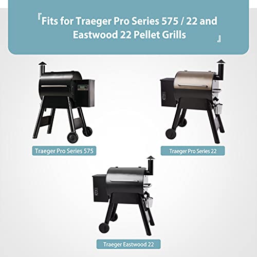 Shinestar Upgraded Grill Cover For Traeger Pro Series 575/22, Lil Tex Elite, Eastwood, Durable & Waterproof, Special Zipper Design, Easy To Put On And Take Off #TOP1