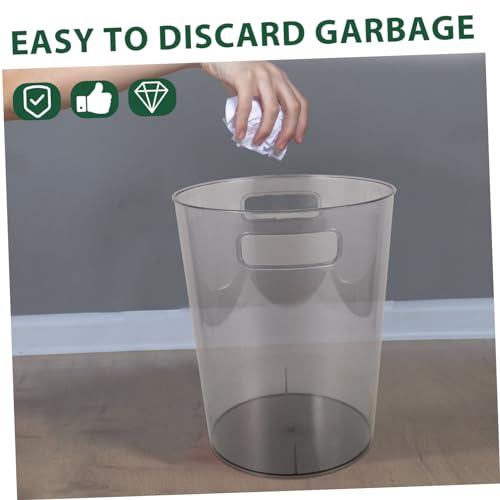 Caneca de basura rectangular para escritorio PRETYZOOM miniatura 4