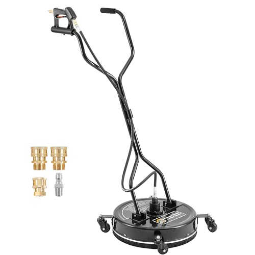 PWACCS 20" Pressure Washer Surface Cleaner with 4 Wheels and Dual Handle by PWACCS - Used condition - US$202.72