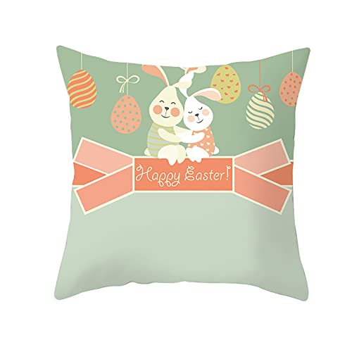 Ostern-Kissenbezüge, 4er-Set, 45,7 x 45,7 cm Cover
