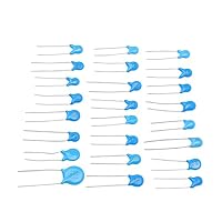 700-teiliges Keramikkondensator-Set 24 Werte 1KV Hochspannung, Ceramic Capacitors Sortiment mit präzisen Toleranzen für Radio-TV-Reparatur & Elektronikbastler – Ansicht 7