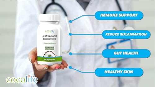 Cocolife Monolaurin capsules -500mg - 100 count - Price History