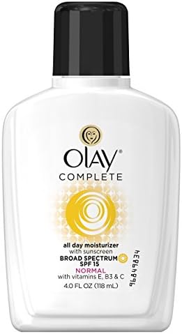 Olay Complete All Day Moisturizer with Broad Spectrum SPF 15 Normal, 4.0 fl oz