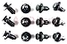 Produktbild ACD. Clip 909140007 30 x Nylon Bumper Motor Cover Fender und Gitter Clips für Subaru