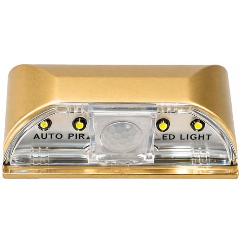 JKHTBDM 1Pack Keyhole Light 4 LED -Battery Operated Outdoor Motion