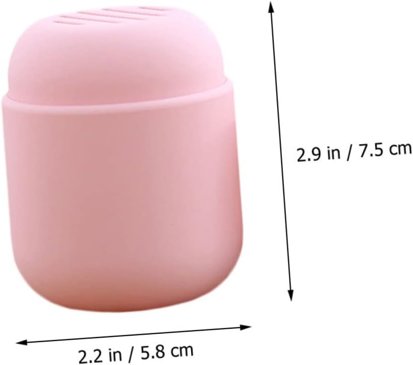 Silicone Makeup Sponge Holder Travel Carrying Case Powder Puff Stand image 2