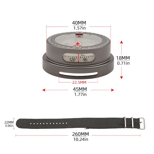 Reloj Brújula de Buceo Profesional para Exterior y Bajo el Agua miniatura 3