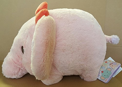 Big Soft Elephant Plush - Cororon (Pink 