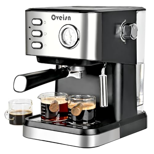 Espresso Machine Home Espresso Coffee Machine Compact Espresso Coffee Fast Heating for Cappuccino/Latte Coffee Machine for Home, Office