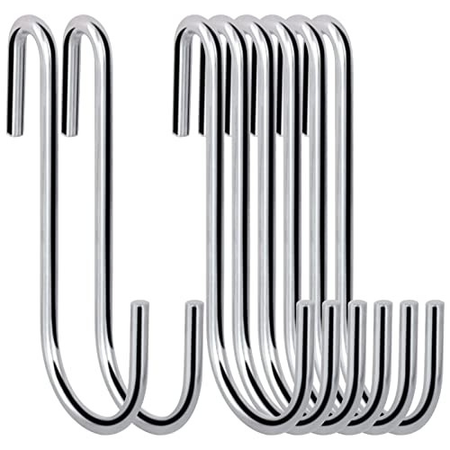 ESFUN 30 Pack Heavy Duty S Hooks Pan Pot Holder