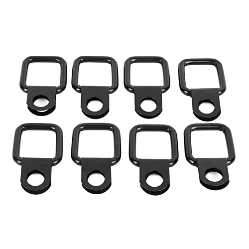 Aramox Kotwice Mocujące, 8 szt. Kotew Typu D-ring Mocowanie do Szybkiego Demontażu Pasuje do JK YJ TJ JKU Sports/Sahara/for Freedom/Rubicon X Unlimited 95-17