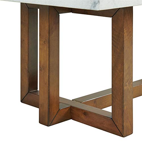 Picket House Meyers Marble Rectangular Coffee Table In White #TOP7