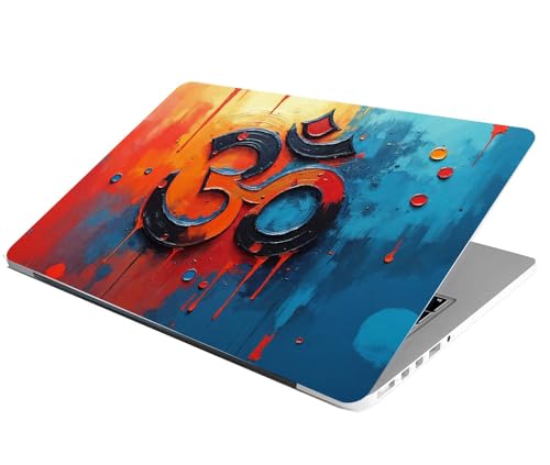 Image of Laptop Skin Stickers Bubble-Free HD Quality Sticker for Laptops Upto 15.6 inch Compatible with Apple /Dell /HP /Lenovo /Acer /Asus /Sony (Dustproof|Waterproof|Scratchproof|Reusable) - OM PAINT1